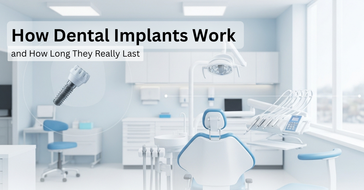 How Dental Implants Work & How Long They Last