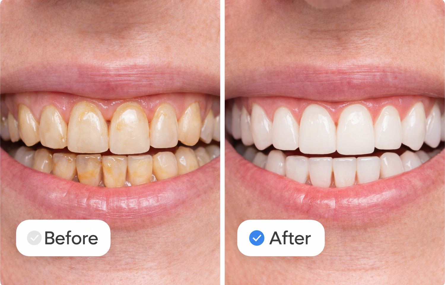 teeth whitening before after 1